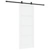 vidaXL Преплъзваща се врата ORKDAL 83 x 211 cm Инженерна дървесина