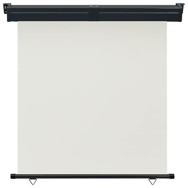 vidaXL Вертикална тента за балкон, 165x250 см, кремава