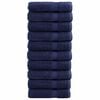 vidaXL Премиум кърпи за ръце SOLUND 10 бр сини 50x100 см 600 gsm