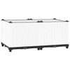 vidaXL Повдигната леха, 80x40x38 см, полипропилен