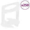 vidaXL Щипки за нивелиране на плочки, 250 бр, 3 мм