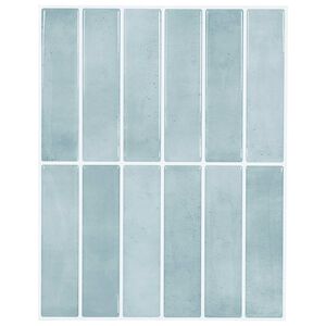 vidaXL Правоъгълна плочка 50 pcs Сивозелен 29 x 23 x 0,08 см