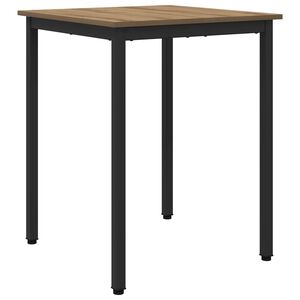 vidaXL Трапезни маси 60 x 60 x 75 cm Инженерна дървесина Дъб артизан