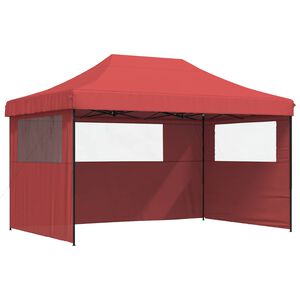 vidaXL Парти шатър 292 x 440 x 315 см Бургундско червен