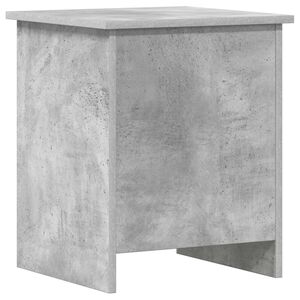 vidaXL Складов сандък Бетонно сиво 40 x 40 x 50 cm Инженерна дървесина