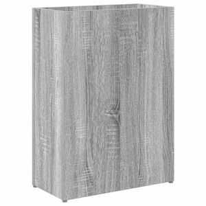 vidaXL Стойка за чадър със съхранение Сив Сонома 40 x 20 x 55,5 см