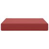 vidaXL Възглавница за диван на открито виненочервен 60 x 60 x 8 см