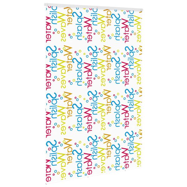 vidaXL Ролетна щора за душ с касета 150x240 см Ширина на плата 146 см