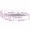 vidaXL Рамка за легло с таблото Кафяво с восъчно покритие 200 x 200 cm