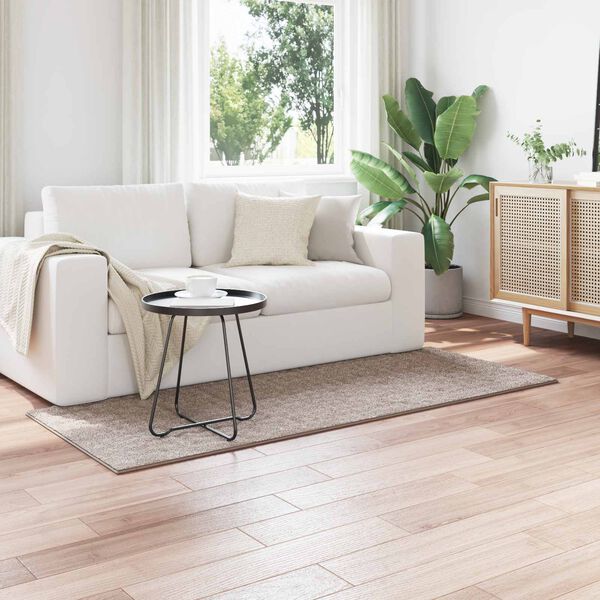 vidaXL Килими за помещение HUARTE Пясък 200 x 80 см Полиестер