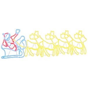 vidaXL Коледна Декорация Многоцветен 69 x 79 см ПВЦ