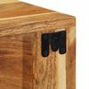 vidaXL Стенен шкаф за телевизор 60x30x19 cm Масивна дървесина Акация