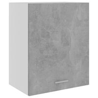 vidaXL Висящ шкаф, бетонно сив, 50x31x60 см, ПДЧ