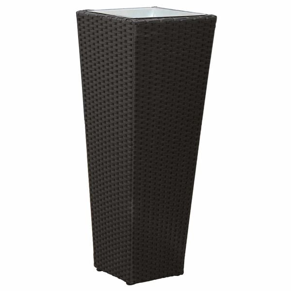 vidaXL Комплект за открито 3 pcs Черно Метал