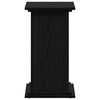 vidaXL Стойка за растения Черния дъб 33 x 33 x 60 см Инженерно дърво