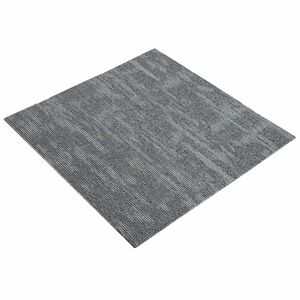 vidaXL Килимна плочка Бетонно сиво 50 x 50 cm 20 бр. ПП и Битум