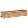 vidaXL Сандък 100x30x25 см бамбук