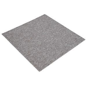 vidaXL Килимна плочка Кафяво 50 x 50 cm 4 бр. ПП и Битум
