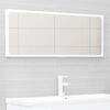 vidaXL Комплект мебели за баня от 2 части, бял, ПДЧ