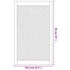 vidaXL Врати за шкафове с решетен дизайн 2 бр 59,5x99 см бор масив