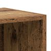 vidaXL Комплект ТВ шкаф Старо дърво 37 x 37 x 72 см Инженерно дърво