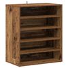 vidaXL Шкаф за обувки от старо дърво 60x35x70 cm Инженерна дървесина
