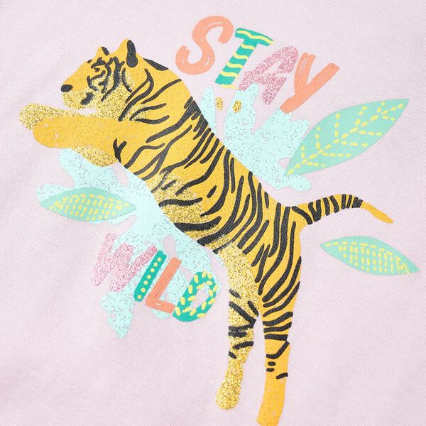 Детска тениска, лила, 140