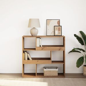 vidaXL Библиотека/разделител за стая, дъб артизан, 100x33x94,5 см