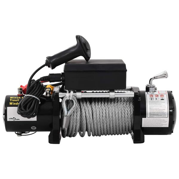 vidaXL Електрическа лебедка 12 V 5909 кг