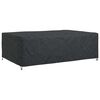 vidaXL Покривало за мебели Едноцветен Черно 300 x 200 x 90 cm 420D