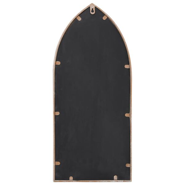 vidaXL Огледало, пясъчно, 70x30 см, желязо, за употреба на закрито