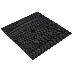 vidaXL Килимна плочка Рейкотиран Светлосив 50 x 50 cm 36 бр.