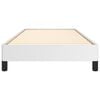 vidaXL Рамка за легло, бяла, 80x200 см, изкуствена кожа