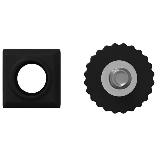 vidaXL Нивелиращи устройства за мебели Регулирума 1895 pcs Черно ПП