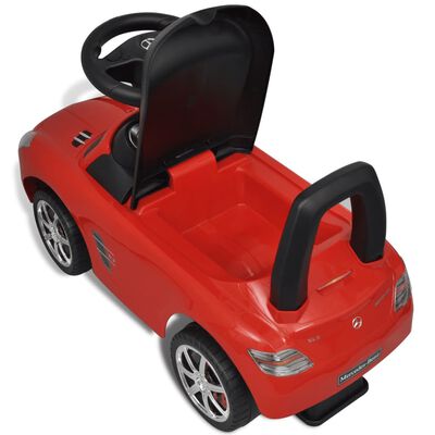 Детска кола за яздене Mercedes Benz, червена