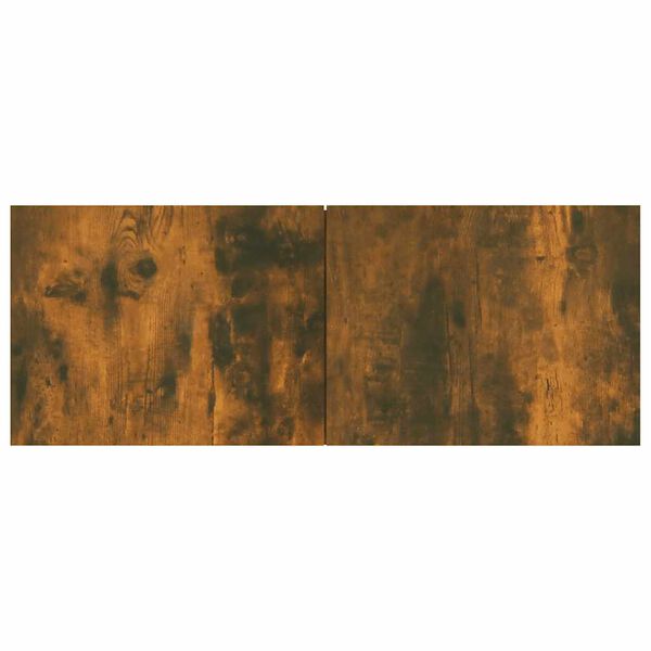 vidaXL ТВ шкаф, опушен дъб, 80x30x30 см, инженерно дърво