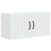 vidaXL Кухненски шкаф Lucca Бяло 80 x 31 x 40 см Инженерна дървесина