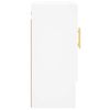 vidaXL Стенен шкаф, бял, 60x31x70 см, инженерно дърво