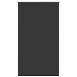 vidaXL Ролетна щора Blackout Black 125x210 cm Ширина на плата 121,6 cm