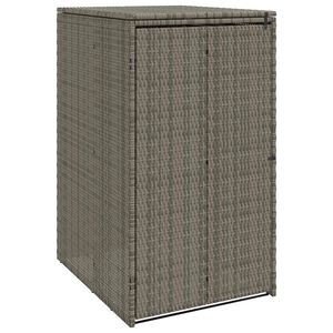 vidaXL Кутия за боклук Сив 65 x 80 x 115 см Полиетилен