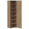 vidaXL Висок шкаф 2 pcs Дъб 50 x 42,5 x 185 см