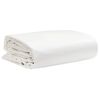 vidaXL Брезент бял 1,5x10 м 650 г/м&sup2;