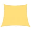vidaXL Платно-сенник, 160 г/м&sup2;, бежово, 4/5x4 м, HDPE