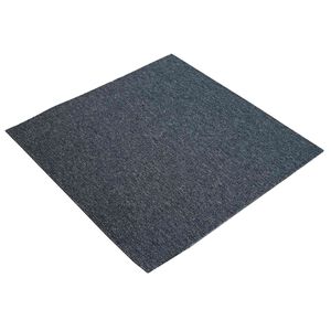 vidaXL Килимна плочка Синьо сиво 50 x 50 cm 4 бр. ПП и Битум
