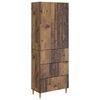 vidaXL Комплект шкафове 2 pcs 66 x 34,5 x 90 см Инженерна дървесина