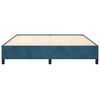 vidaXL Рамка за легло без матрак, тъмносиня, 180x200 см, кадифе