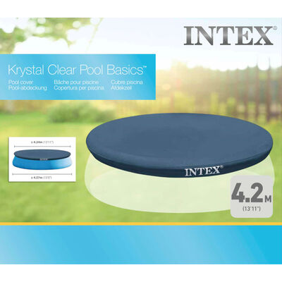 Intex Покривало за басейн кръгло 457 см