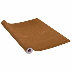 vidaXL Самозалепващо фолио за мебели, дъб, 500х90 см, PVC