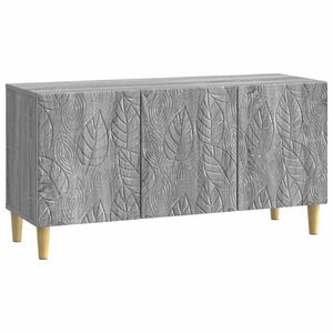 vidaXL ТВ шкаф 99 x 34,5 x 50 см Сив Сонома Инженерна дървесина