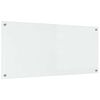 vidaXL Кухненски заден панел Прозрачен 110 x 50 x 0,6 см